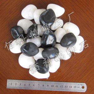 白色鹅卵石|黑色鹅卵石|五彩色鹅卵石|厂家批发